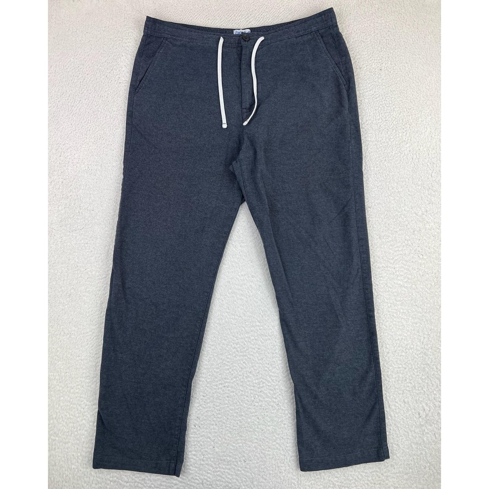 Wellen Pants Mens 2XL Gray Seawool Sweatpants Drawstring Elastic Waist Stretch